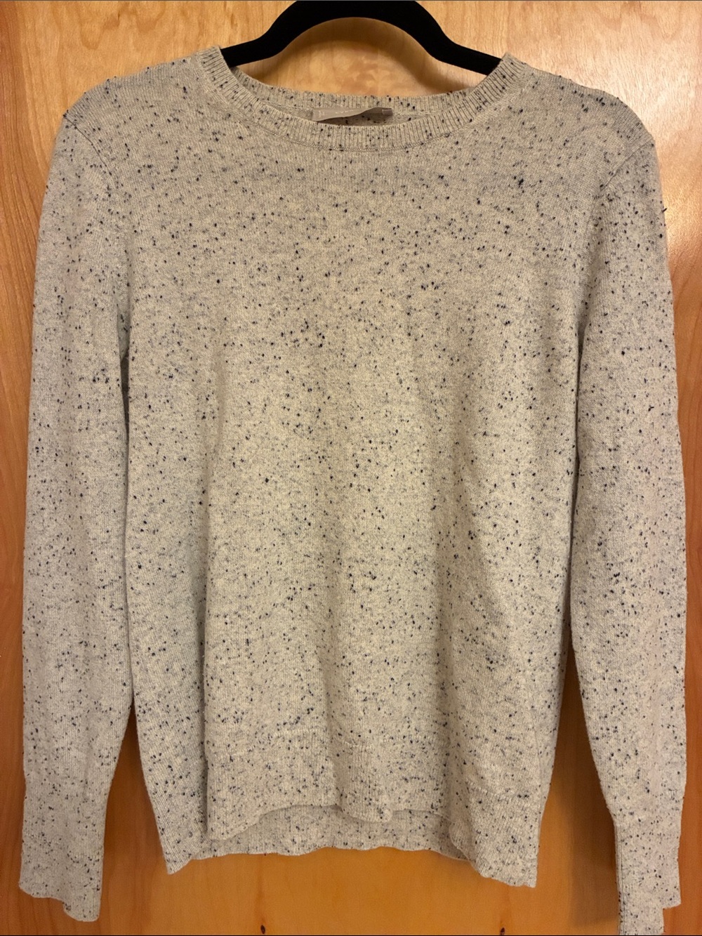 Everlane Women’s Donegal Heather Gray Speckled Crewneck Sweater